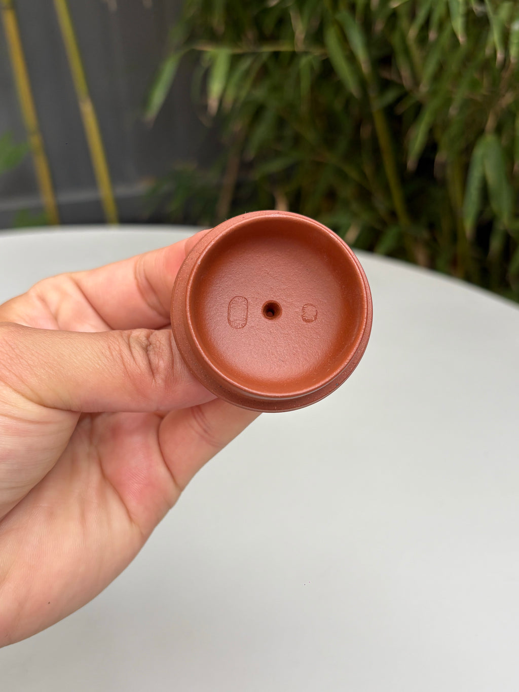 郑求标大师｜双心经至尊藏品·大拍+金奖+馆藏《小心经半月壶》原矿极品朱泥·200cc