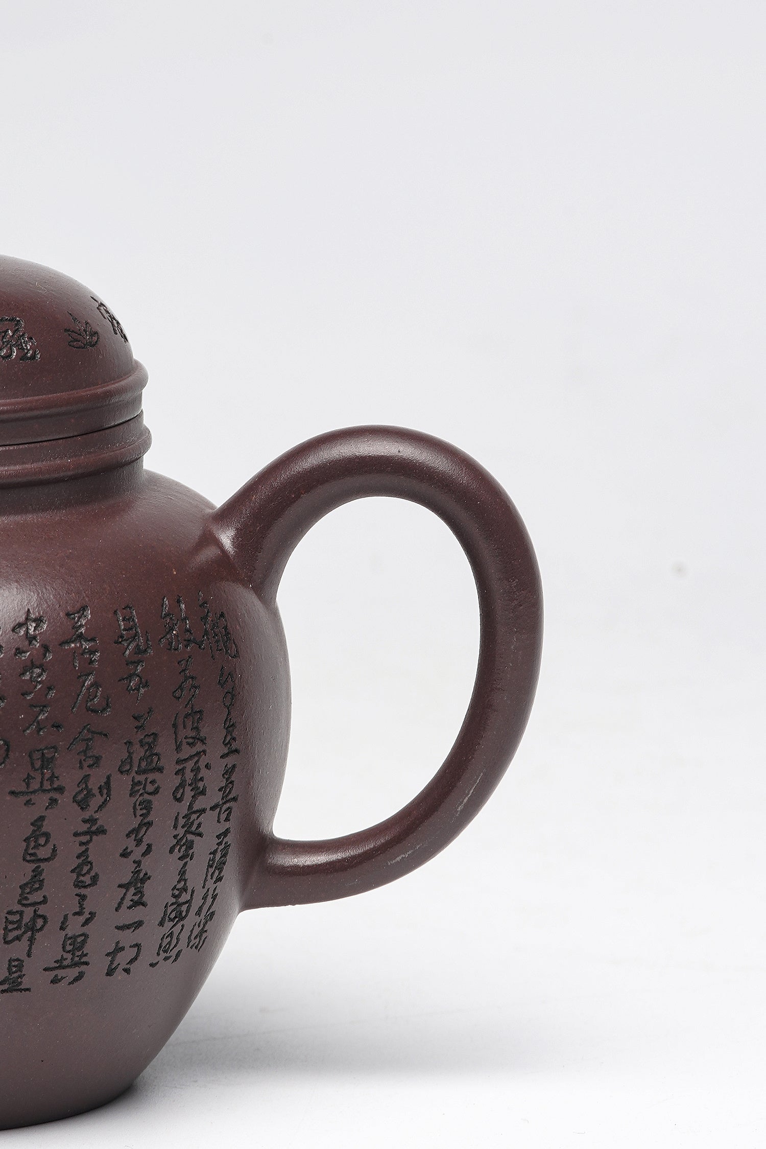 一器藏心经·紫砂纳万福｜郑求标大师｜心经至尊臻品【宫灯壶】原矿极品老紫泥·200cc