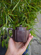 耿浩金奖代表作《明式家具窗》潜力无限·极具收藏价值重器原矿极品老紫泥·330cc