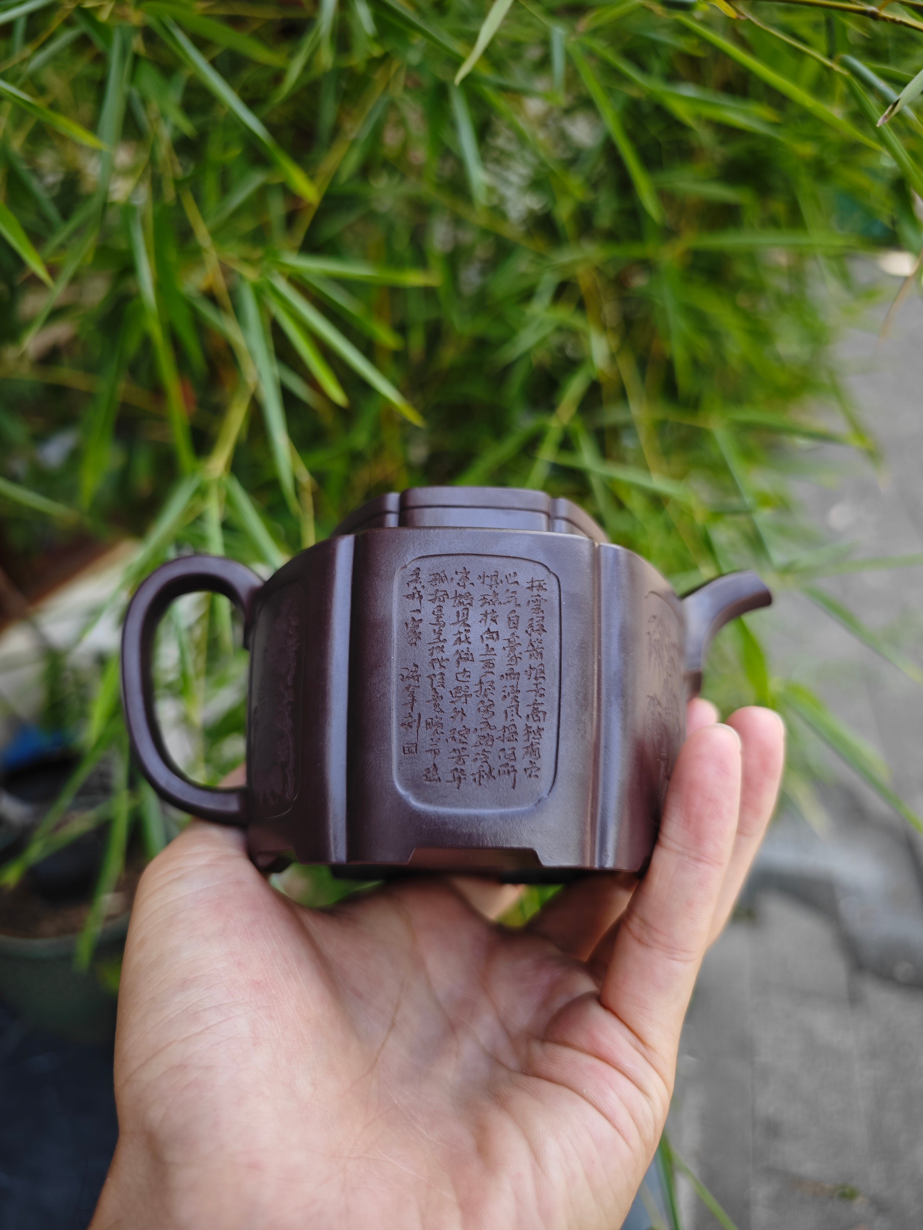 耿浩金奖代表作《明式家具窗》潜力无限·极具收藏价值重器原矿极品老紫泥·330cc