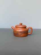 宏林山水·礼藏天下｜陈宏林大师传世巅峰臻品【德钟壶】原矿极品清水泥·200cc紫砂山水陶刻天花板·陈宏林亲工