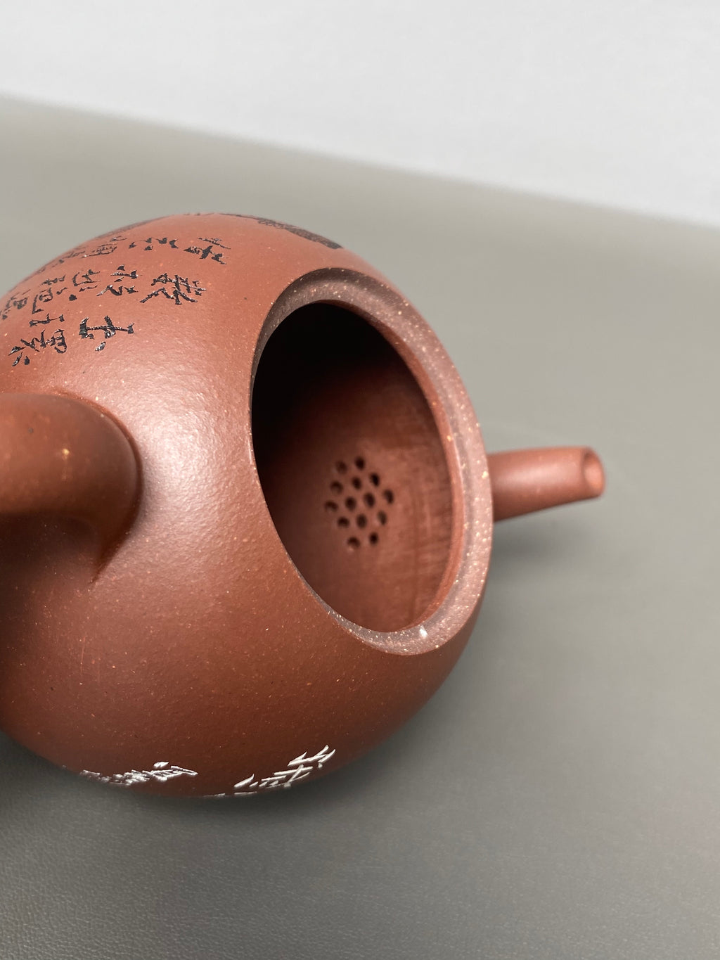 紫砂界陶刻艺术名家·李峰臻品《美人肩壶》礼藏双绝 传世雅器原矿优质底槽清·230cc