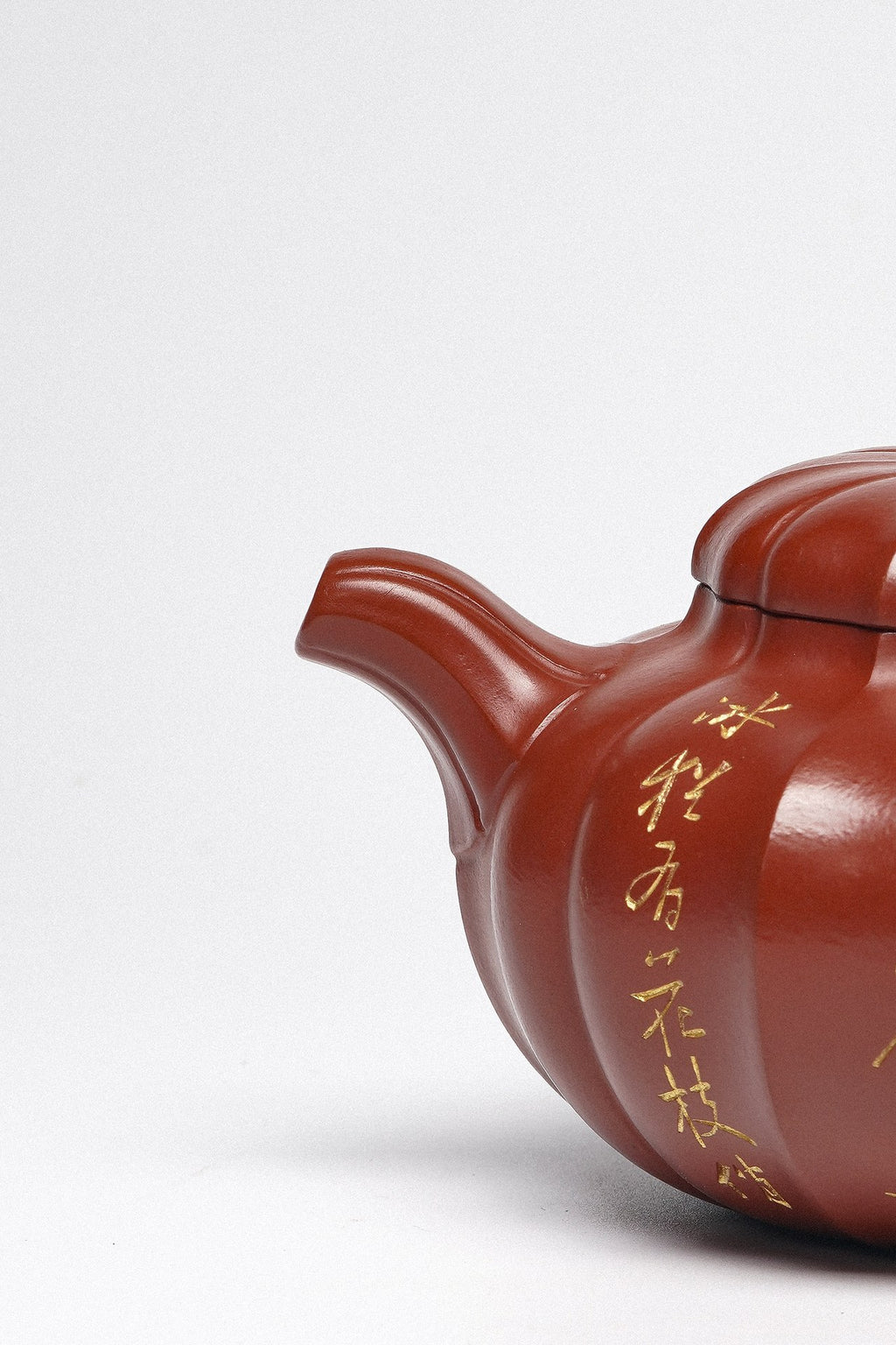 【重磅臻藏·礼藏首选】周建春大师扛鼎之作《筋纹柿圆壶》原矿优质朱泥·260cc正高级工艺美术师·周建春·制