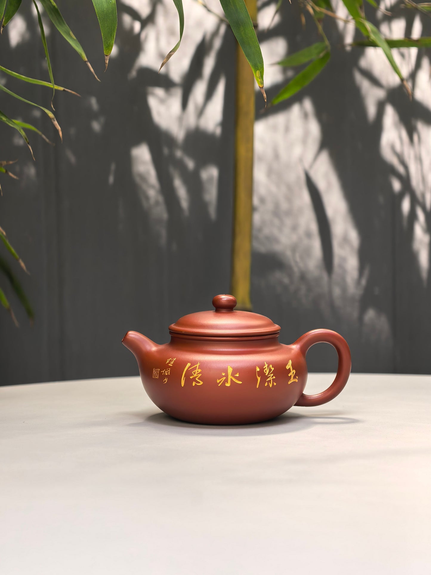 【重磅臻藏·礼藏首选】周建春大师扛鼎之作《仿古壶》原矿优质大红袍·160cc 正高级工艺美术师·周建春·制
