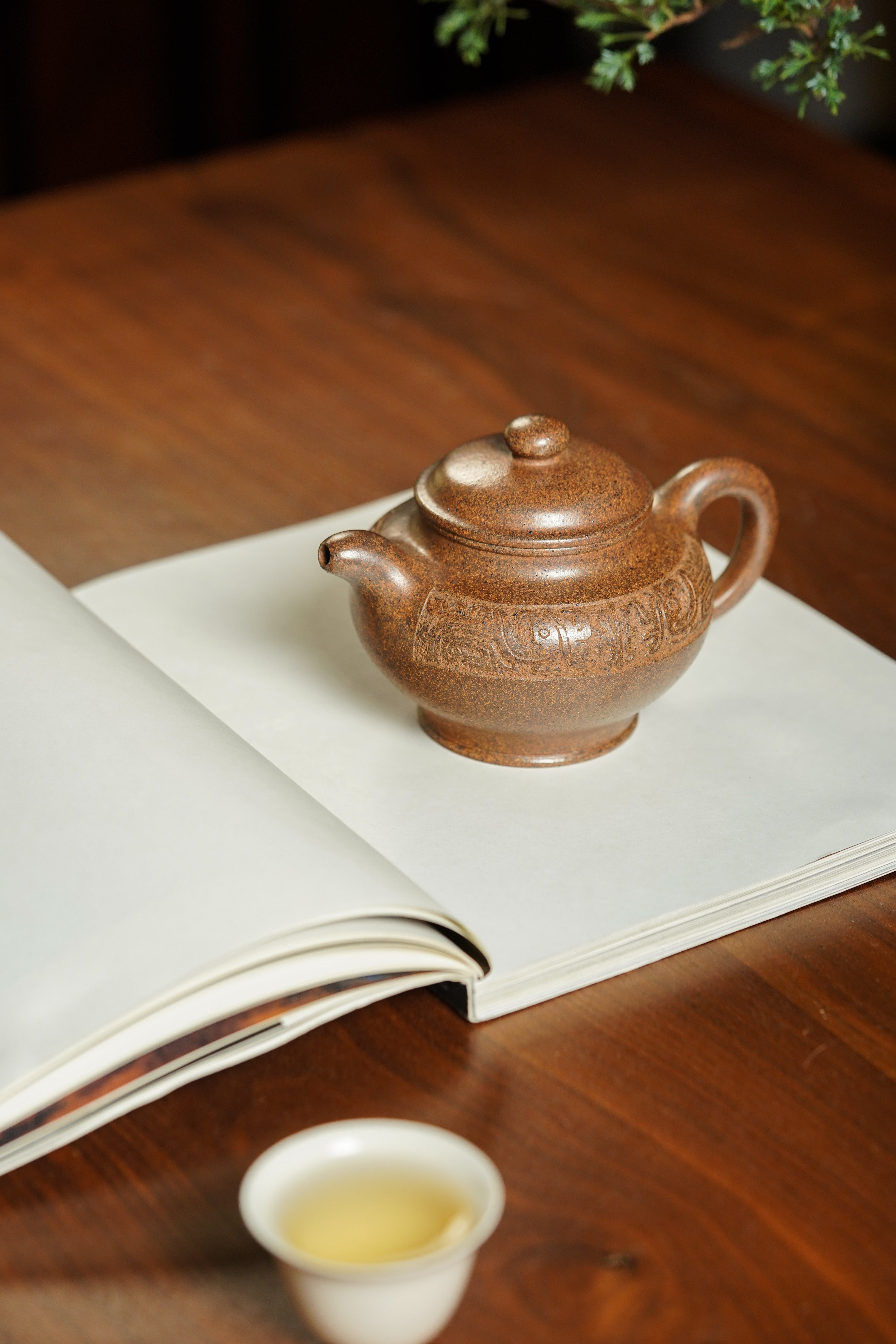 范泽锋大师高徒·省大师邱爽紫砂潜力重器【掇只壶】原矿优质黄金段柴烧·310cc