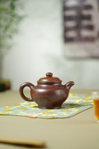 范泽锋大师高徒·省大师邱爽紫砂潜力重器【掇只壶】原矿优质黄金段柴烧·310cc