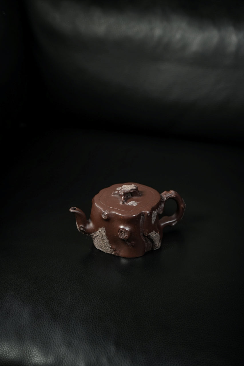 范大生嫡脉·江苏省大师范秀芳·紫砂臻品《小梅桩壶》原矿优质紫泥·180cc