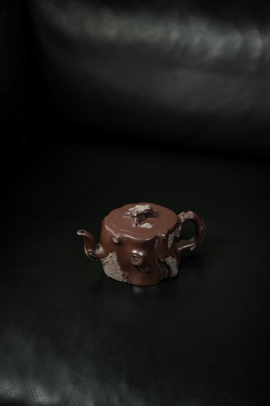 范大生嫡脉·江苏省大师范秀芳·紫砂臻品《小梅桩壶》原矿优质紫泥·180cc
