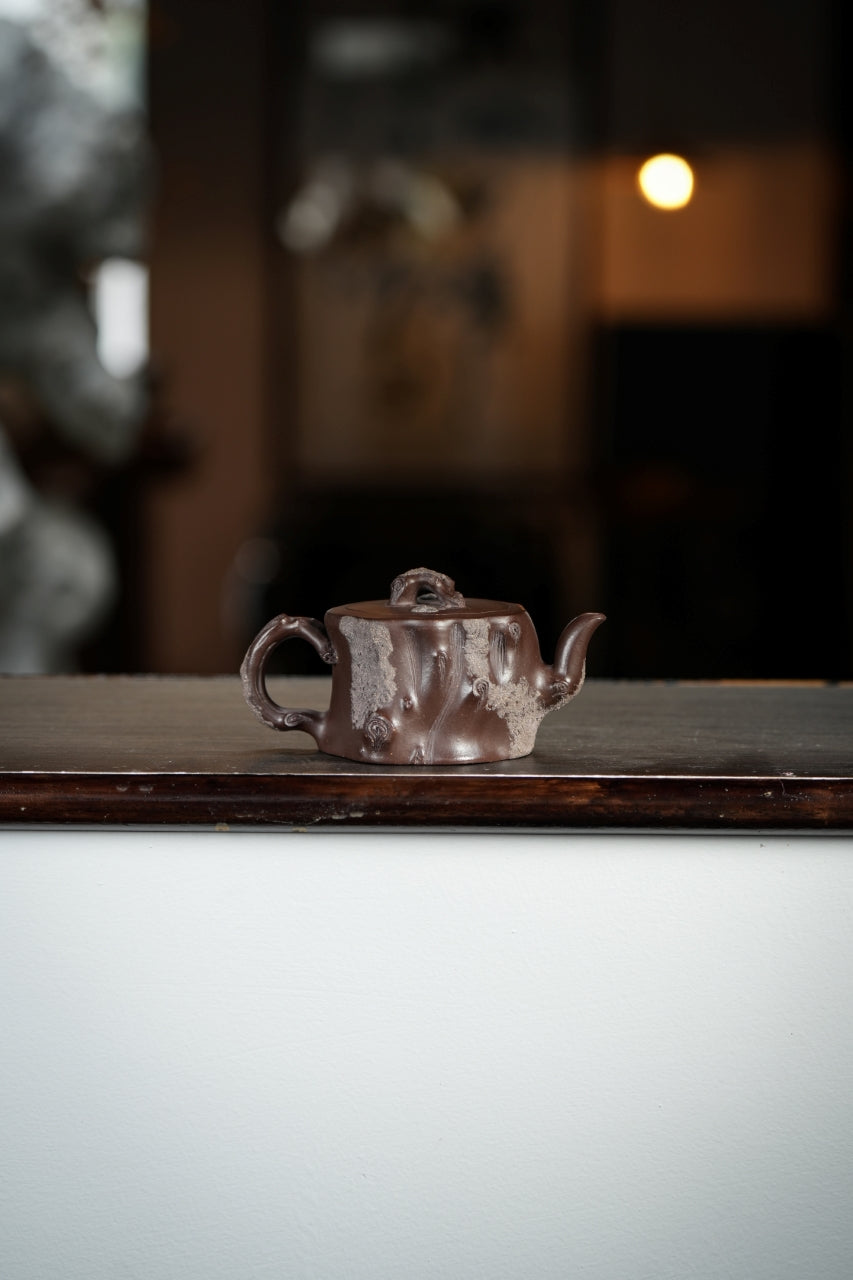 范大生嫡脉·江苏省大师范秀芳·紫砂臻品《小梅桩壶》原矿优质紫泥·180cc