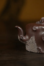 范大生嫡脉·江苏省大师范秀芳·紫砂臻品《小梅桩壶》原矿优质紫泥·180cc