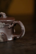 范大生嫡脉·江苏省大师范秀芳·紫砂臻品《小梅桩壶》原矿优质紫泥·180cc