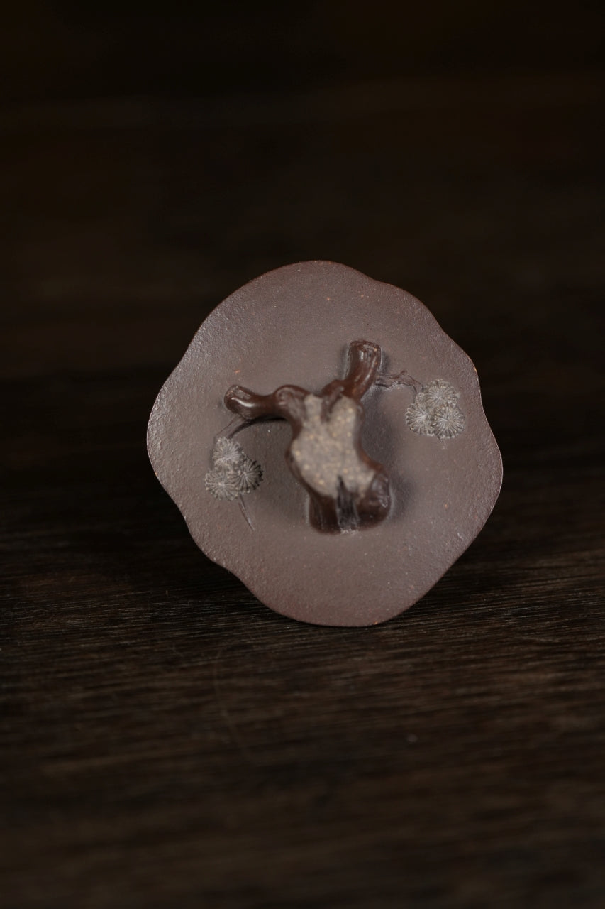 范大生嫡脉·江苏省大师范秀芳·紫砂臻品《小梅桩壶》原矿优质紫泥·180cc