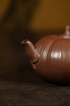 范大生嫡脉｜范秀芳制 范伟群装饰｜双省大师联诀紫砂臻品《大生南瓜壶》原矿优质老段泥·280cc（入册款代表作）