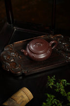 范大生嫡脉｜范秀芳制 范伟群装饰｜双省大师联诀紫砂臻品《称心如意壶》原矿优质紫泥·350cc（入册款代表作）