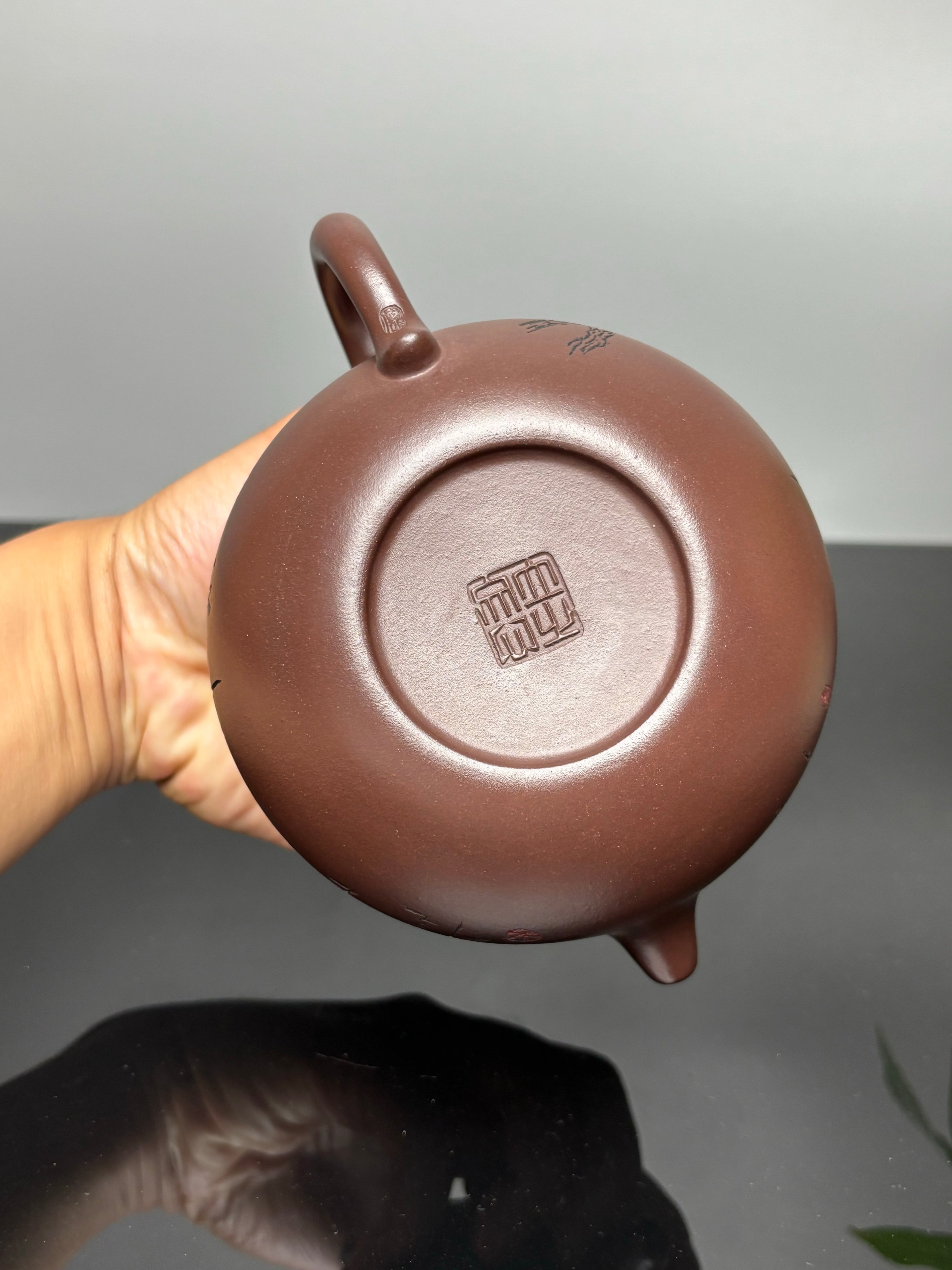 立之紫砂 礼藏至尊｜储立之大师 中国陶瓷艺术终身成就奖获得者 典藏重器【仿古壶】原矿优质底槽清·400cc