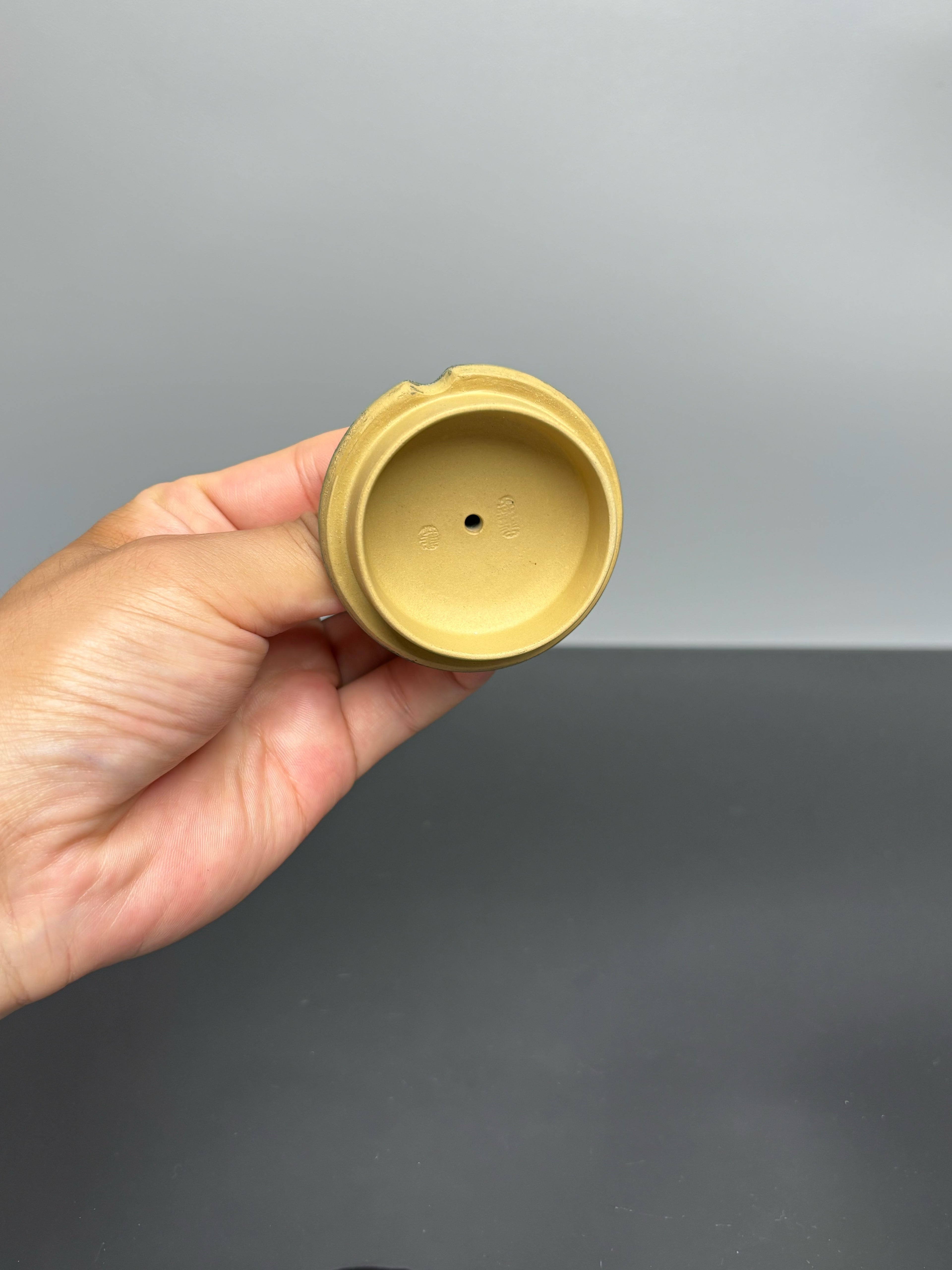 蒋蓉之女 传世花器｜蒋艺华·非遗紫砂巅峰重器《西瓜套组》优质本山绿泥粉浆·430cc