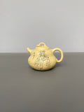 紫砂界陶刻艺术名家·李峰臻品《葫芦壶》原矿优质本山绿·180cc ——国大师吴鸣高徒·李峰亲工