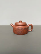 紫砂界陶刻艺术名家·李峰臻品《德钟壶》原矿优质底槽清·280cc ——国大师吴鸣高徒·李峰亲工