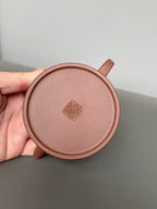 紫砂界陶刻艺术名家·李峰臻品《周盘壶》原矿优质底槽清·180cc ——国大师吴鸣高徒·李峰亲工
