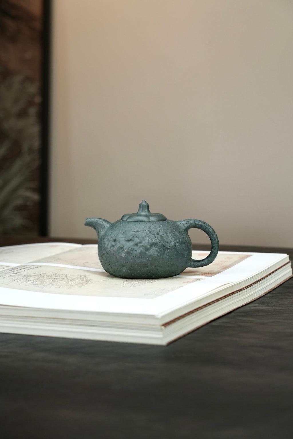 【耿浩新品·隐龙供春壶】｜同顺号百年传承｜隐龙藏福 礼藏双绝——优质苏门答腊青·280cc