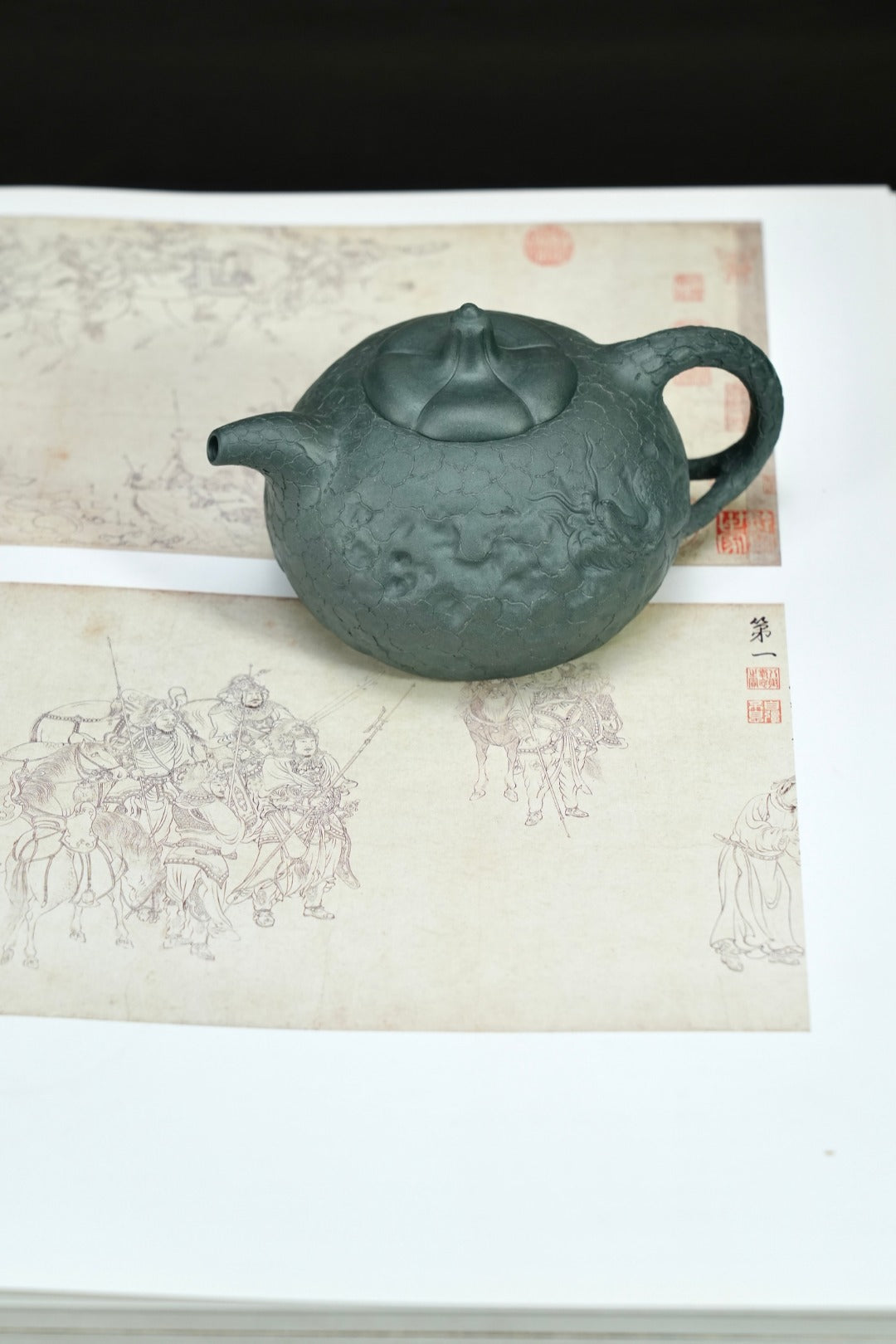 【耿浩新品·隐龙供春壶】｜同顺号百年传承｜隐龙藏福 礼藏双绝——优质苏门答腊青·280cc