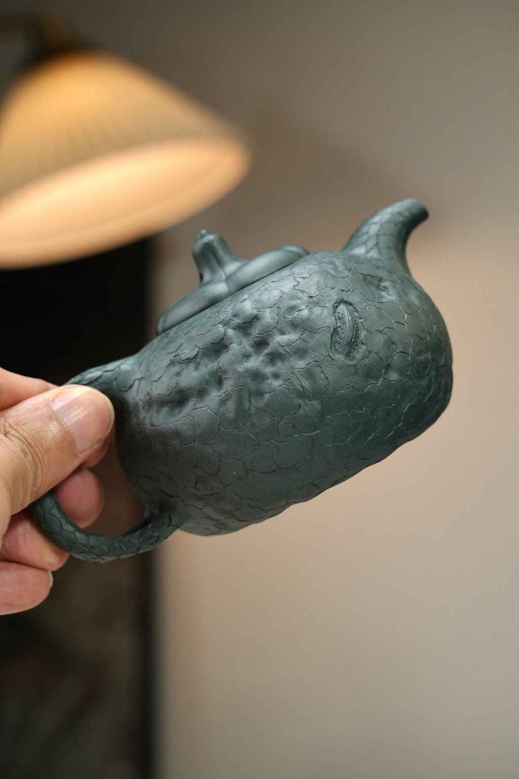 【耿浩新品·隐龙供春壶】｜同顺号百年传承｜隐龙藏福 礼藏双绝——优质苏门答腊青·280cc