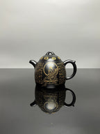 一器藏心经·紫砂纳万福｜郑求标大师｜双心经至尊禅意臻品【秦权壶】原矿优质朱泥还原烧·260cc