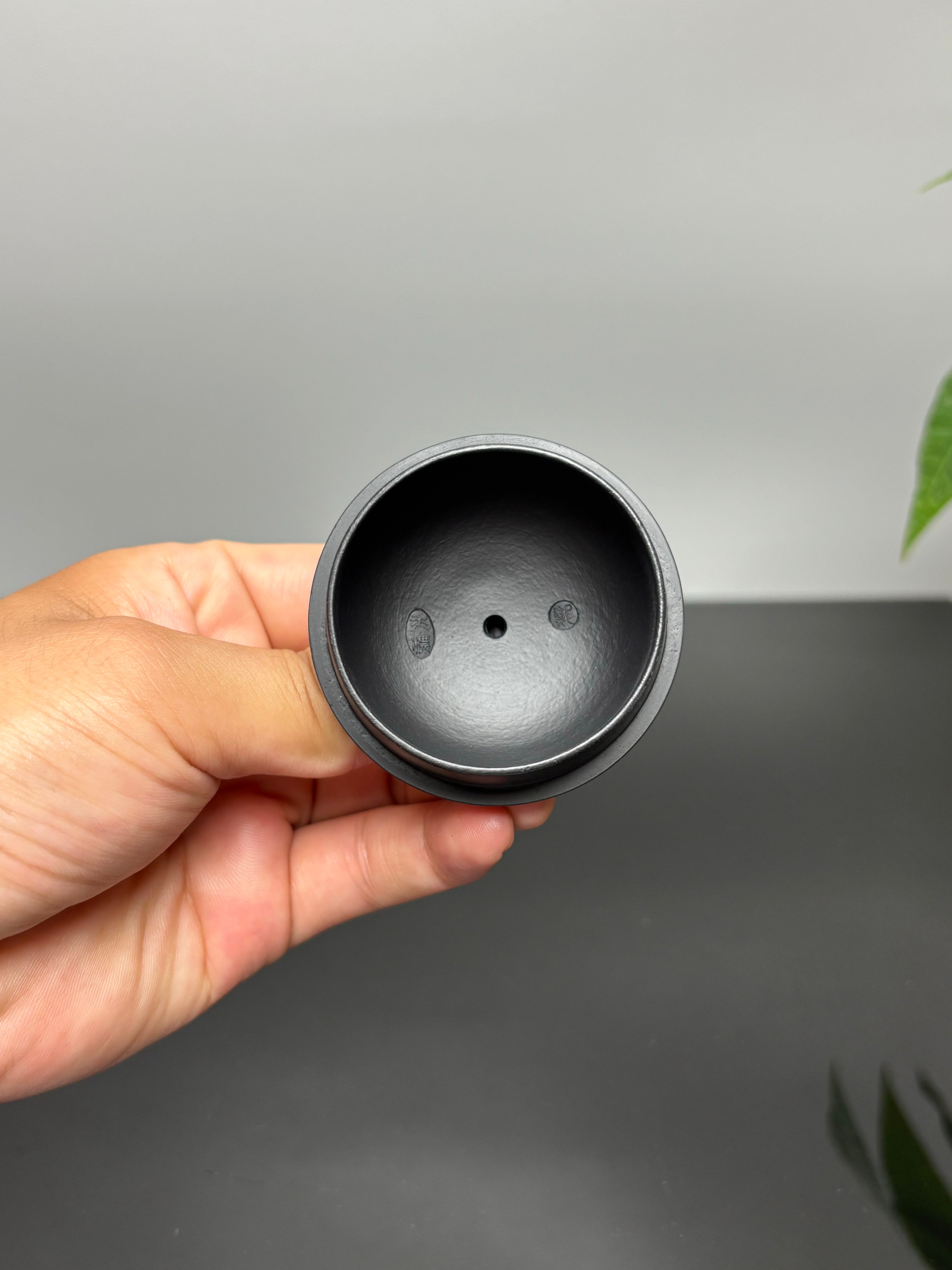一器藏心经·紫砂纳万福｜郑求标大师｜双心经至尊禅意臻品【秦权壶】原矿优质朱泥还原烧·260cc