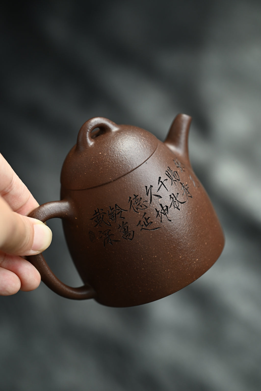 秦权·全手工 /容量180cc/原矿紫泥