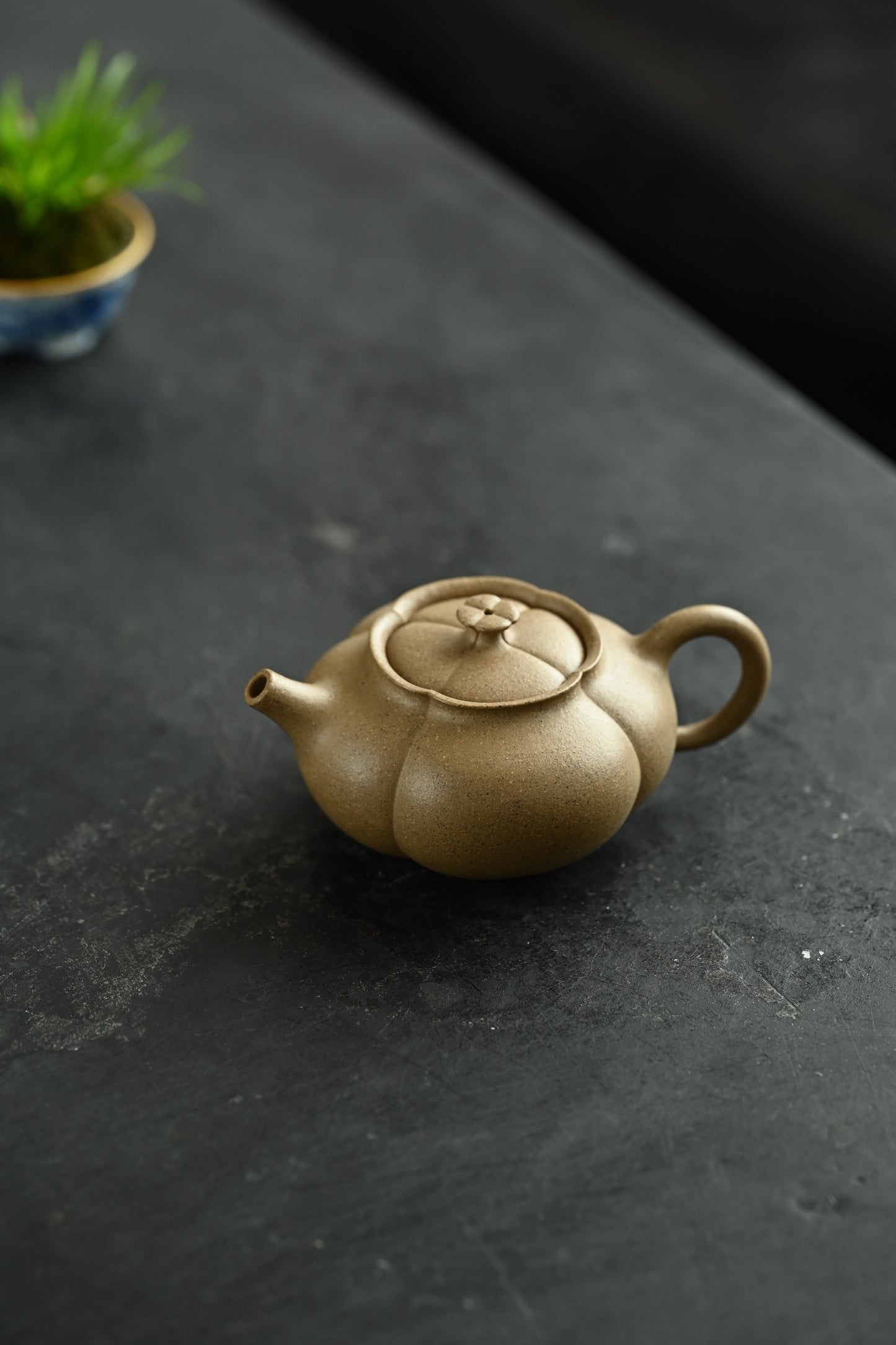 海棠·全手工 /顶级筋纹器高手王军作品 /容量140cc/极品段泥