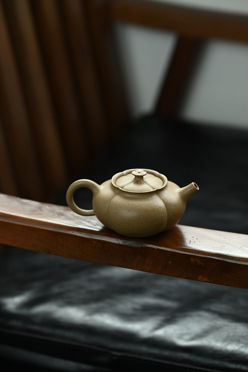 海棠·全手工 /顶级筋纹器高手王军作品 /容量140cc/极品段泥