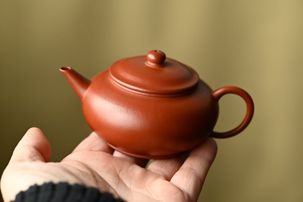 极限水平·全手工 大拍陶手朱朝辉作品（师承陈国良大师）容量100cc/极品大红袍