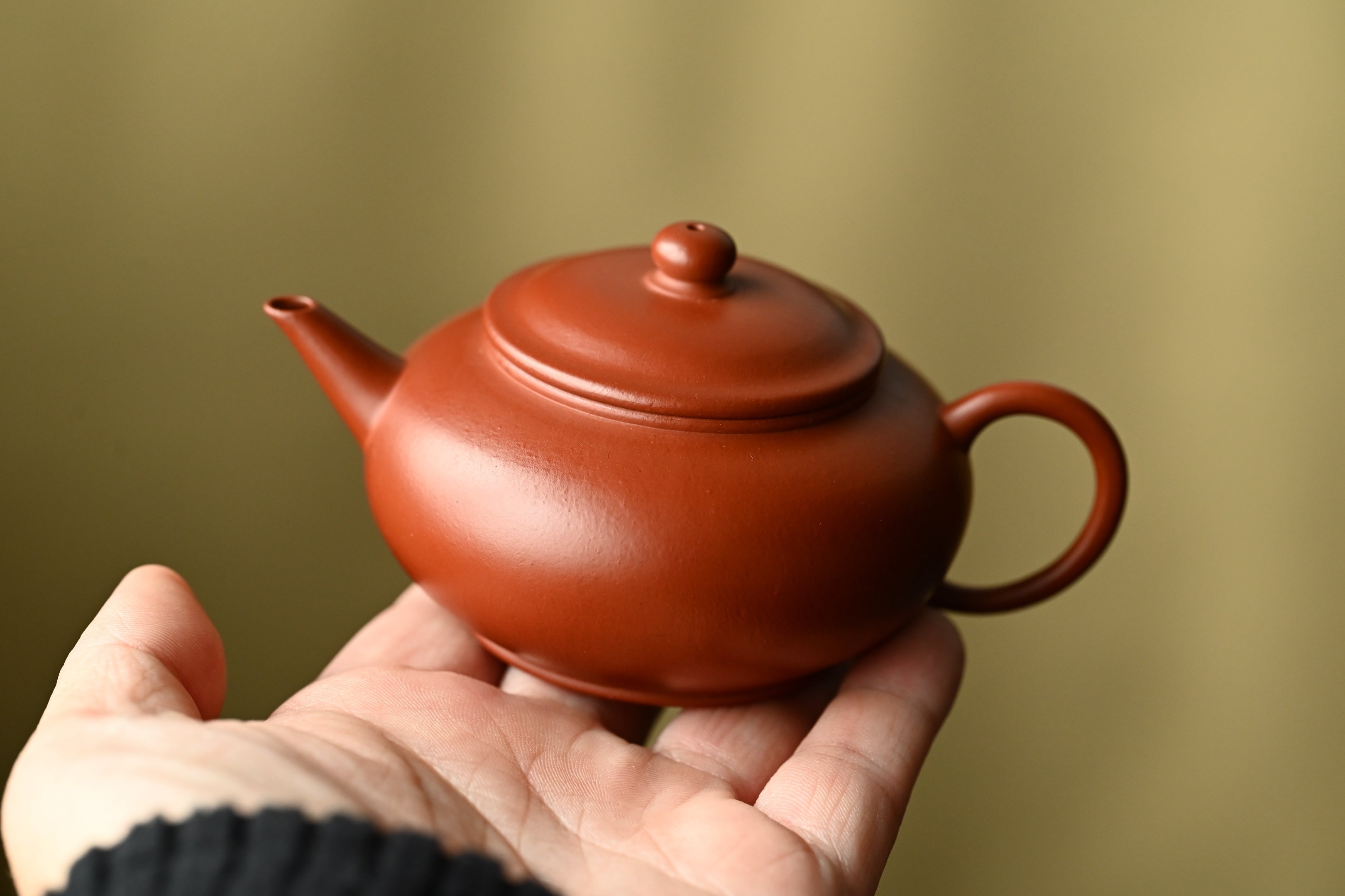 极限水平·全手工 大拍陶手朱朝辉作品（师承陈国良大师）容量100cc/极品大红袍