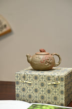 福蟾供春·全手工 高工蒋锡坤作品 /容量330cc/家藏豆青泥