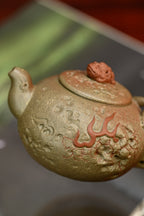 福蟾供春·全手工 高工蒋锡坤作品 /容量330cc/家藏豆青泥