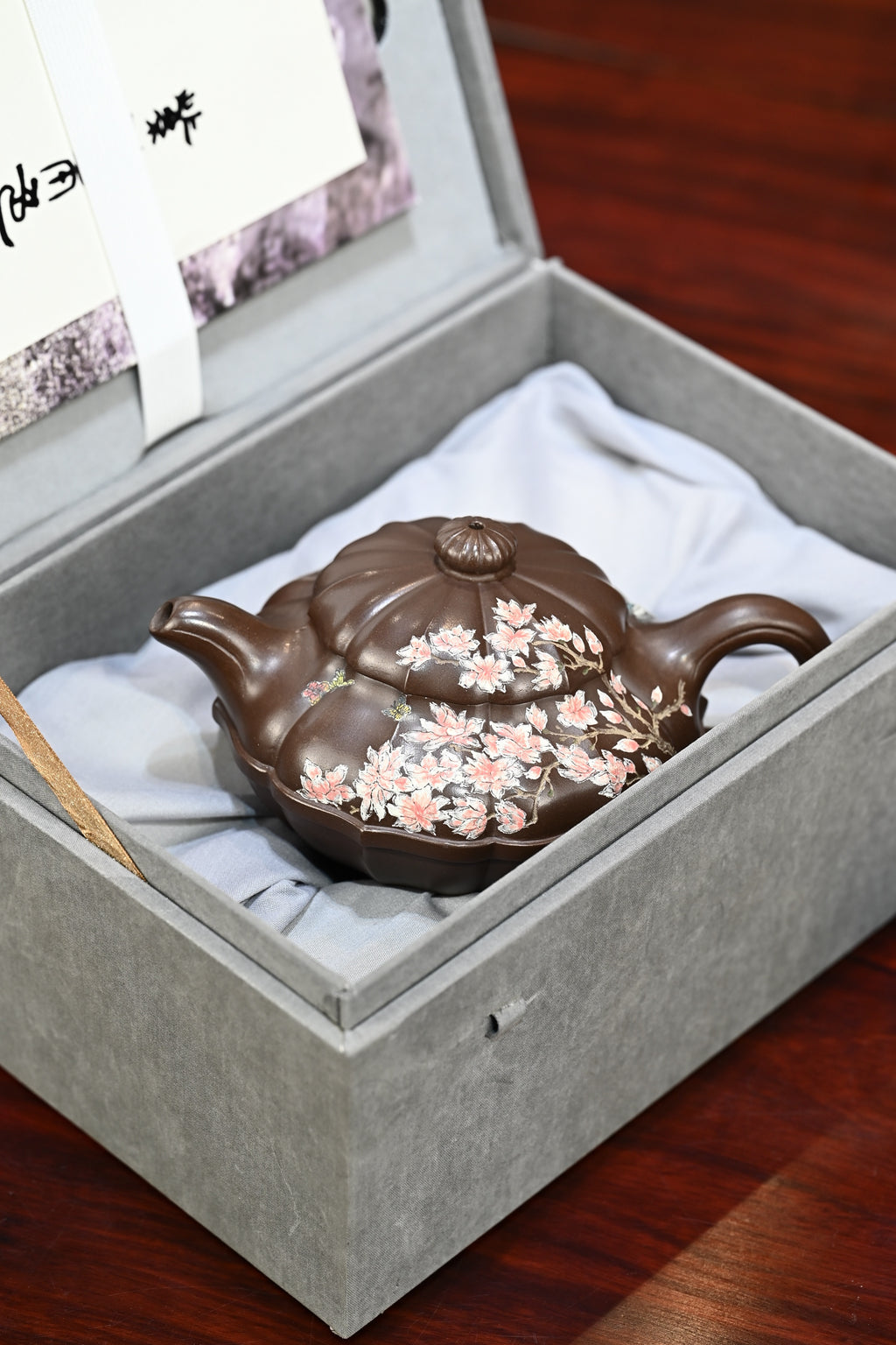 筋纹线圆·全手工 /高工蒋锡坤作品/容量380cc/原矿紫泥