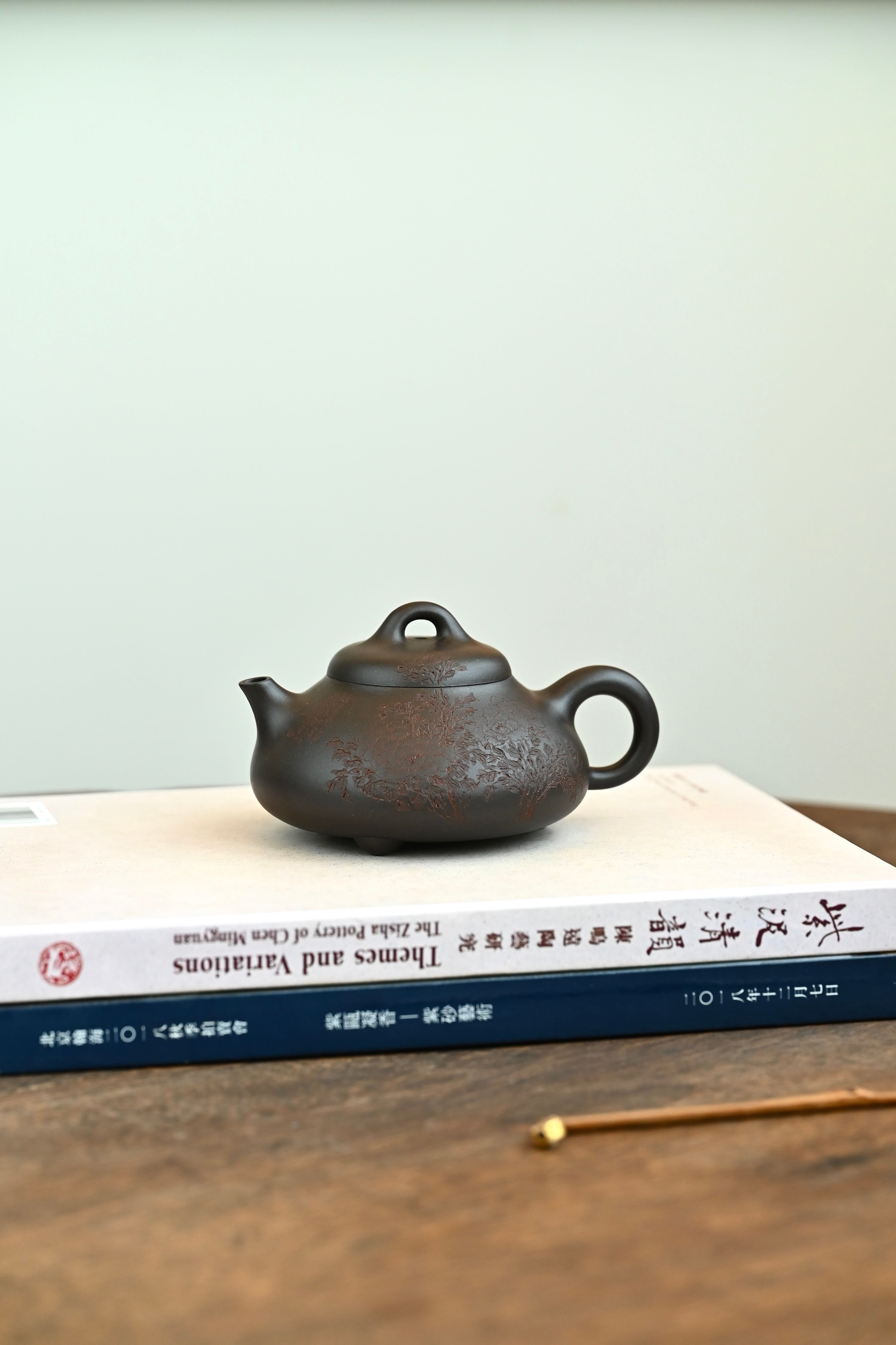 尧瓢·牡丹·全手工全手工大赛一等奖，招商杯金奖祁令军作品 /容量280cc/一厂黑料