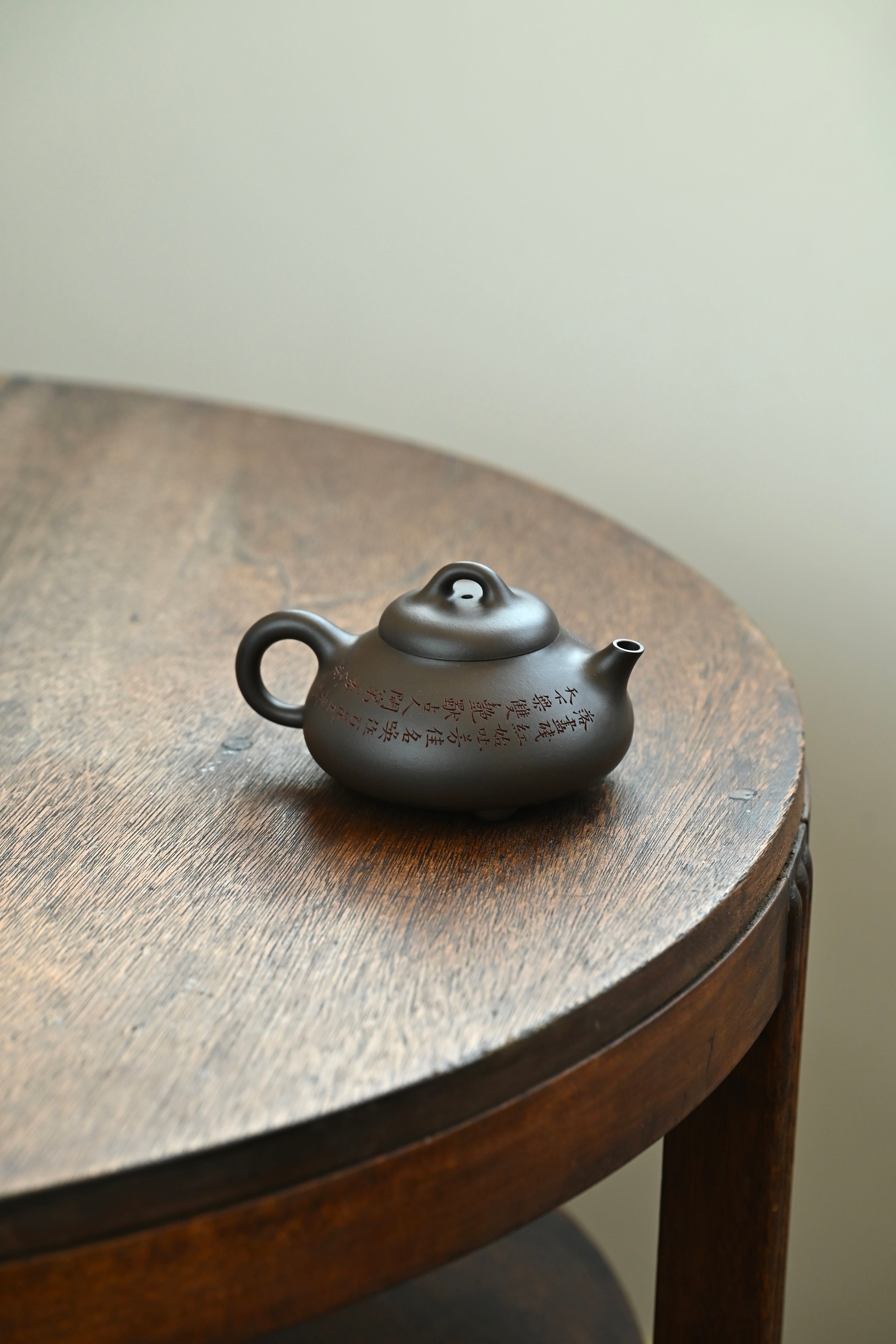 尧瓢·牡丹·全手工全手工大赛一等奖，招商杯金奖祁令军作品 /容量280cc/一厂黑料
