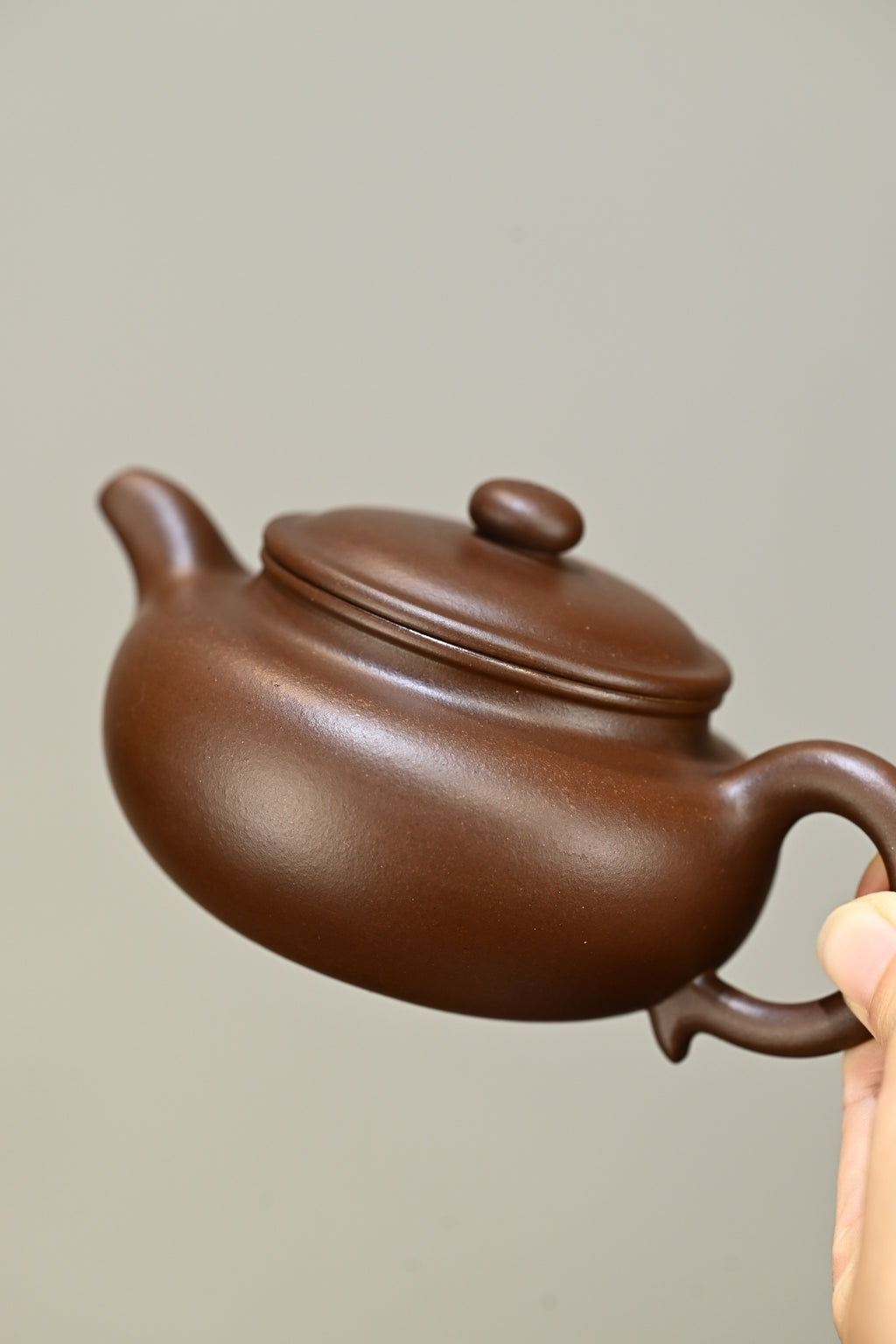 仿古·全手工/高工华建忠作品 /容量210cc/原矿紫泥