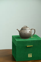 松鼠葡萄·全手工/花器实力派作品 /壶110cc/原矿段泥