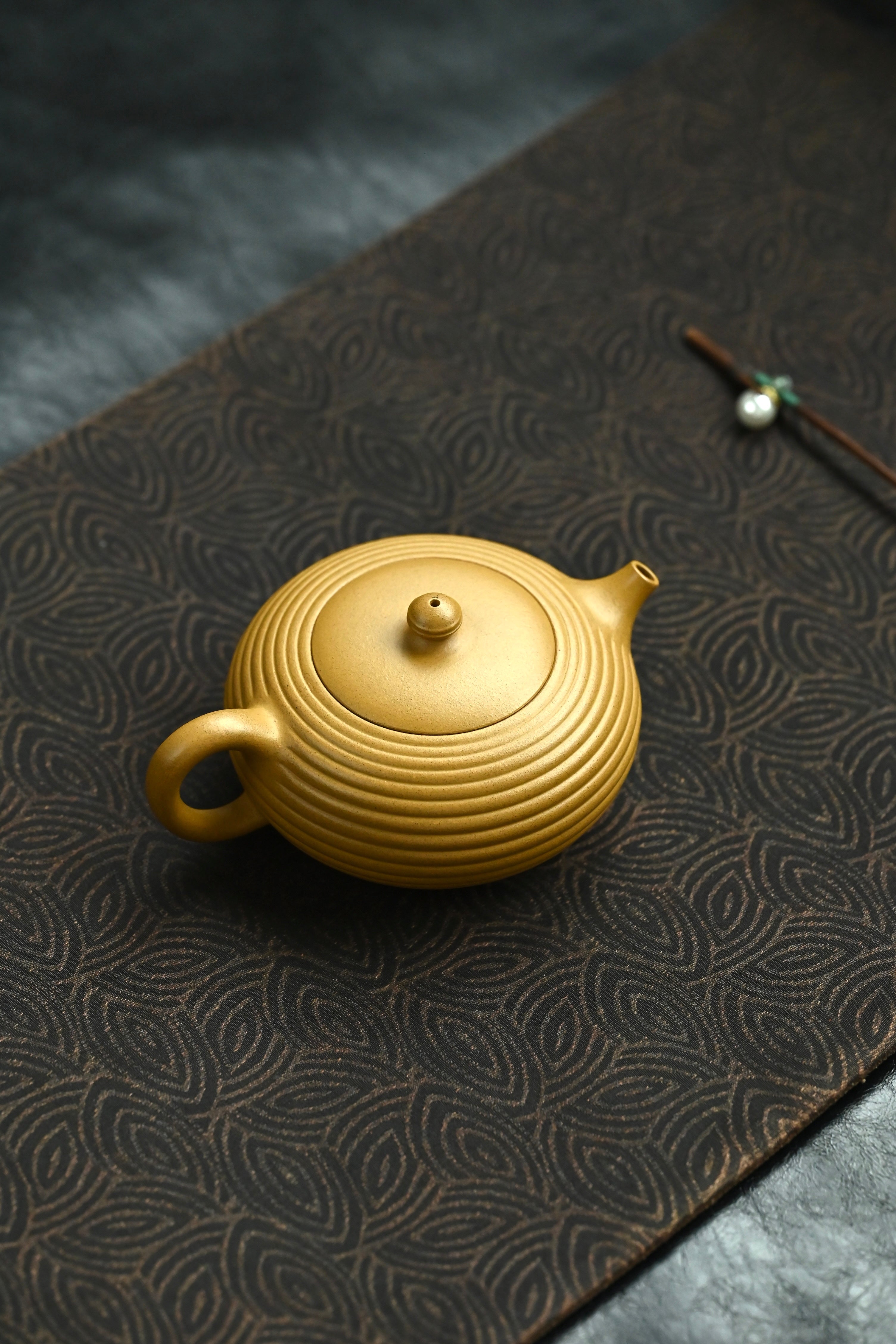 溯洄·原创作品 范泽锋夫人国高工汤宣武作品 容量250cc/原矿金砂段