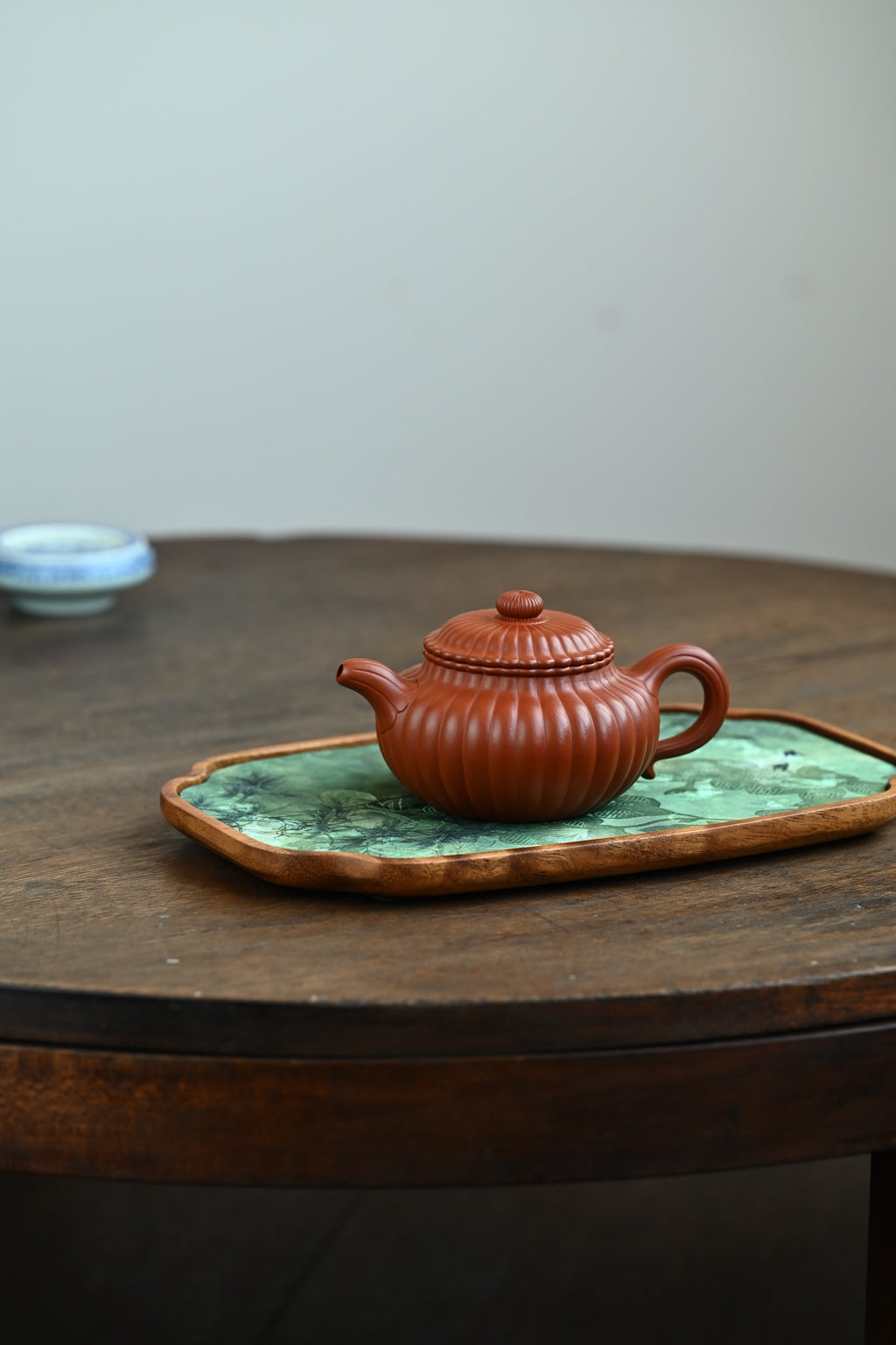 筋纹仿古· 全手工顶级筋纹器高手王军作品/容量270cc/极品大红袍