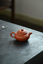 筋纹仿古· 全手工顶级筋纹器高手王军作品/容量270cc/极品大红袍