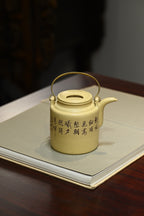 洋桶·全手工 /江苏省陶瓷艺术名人正高工许学芳作品 /容量480cc/一厂本山绿