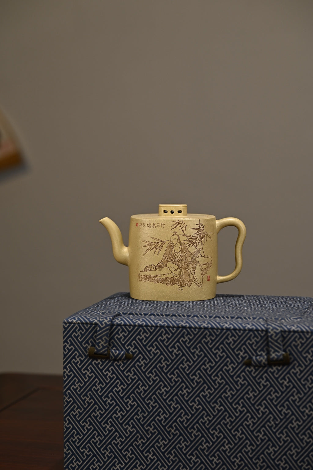 玉楼·全手工 /省名人正高工许学芳作品 容量280cc/一厂本绿