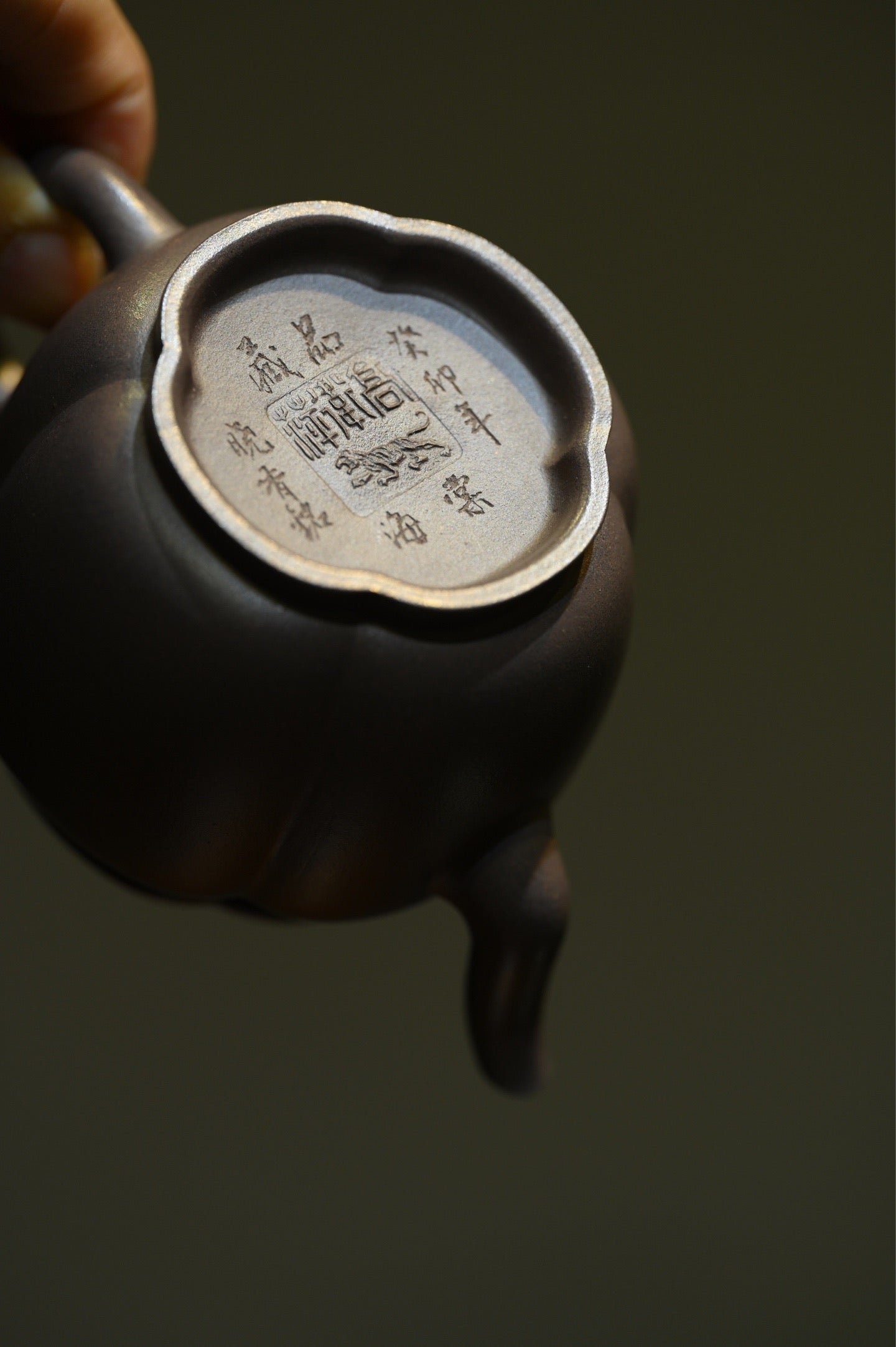 海棠君子·全手工 /高工高卫萍作品 容量180cc/一厂天青泥