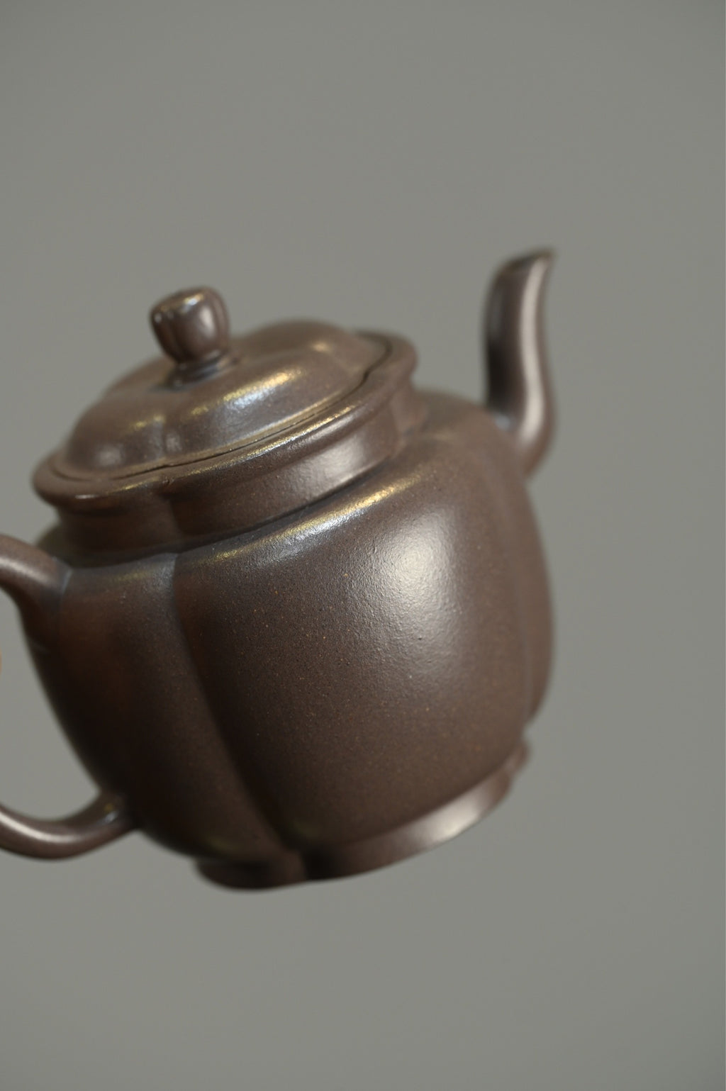 海棠君子·全手工 /高工高卫萍作品 容量180cc/一厂天青泥