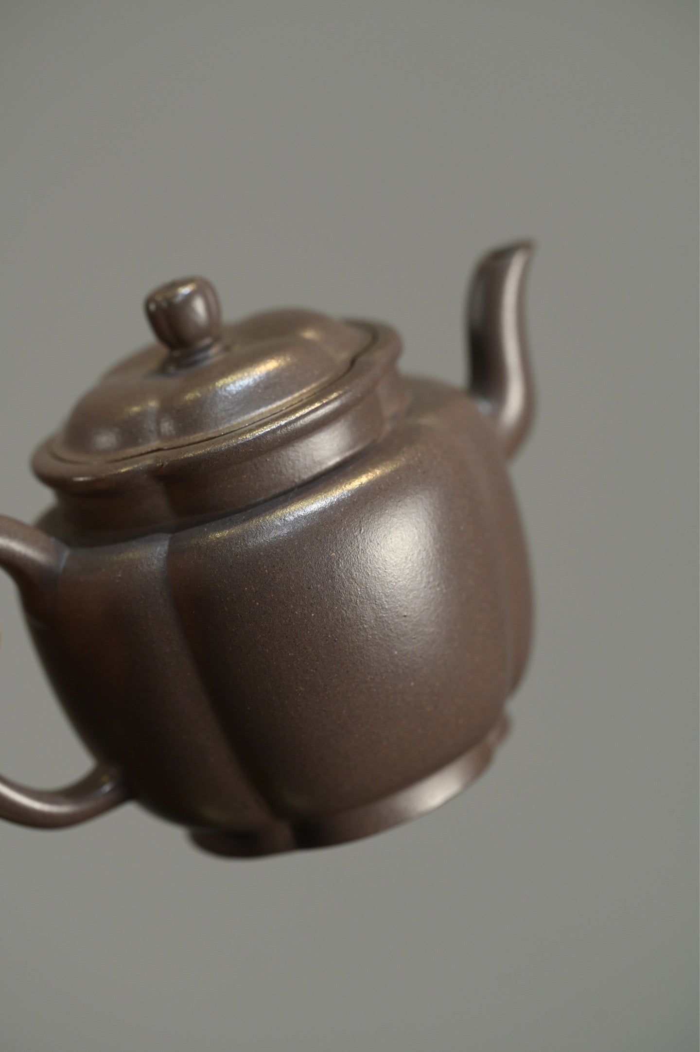 海棠君子·全手工 /高工高卫萍作品 容量180cc/一厂天青泥