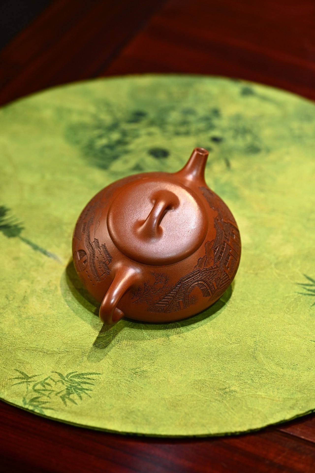 纳瓢·全手工 /高工高卫萍作品 /容量250cc/极品紫泥