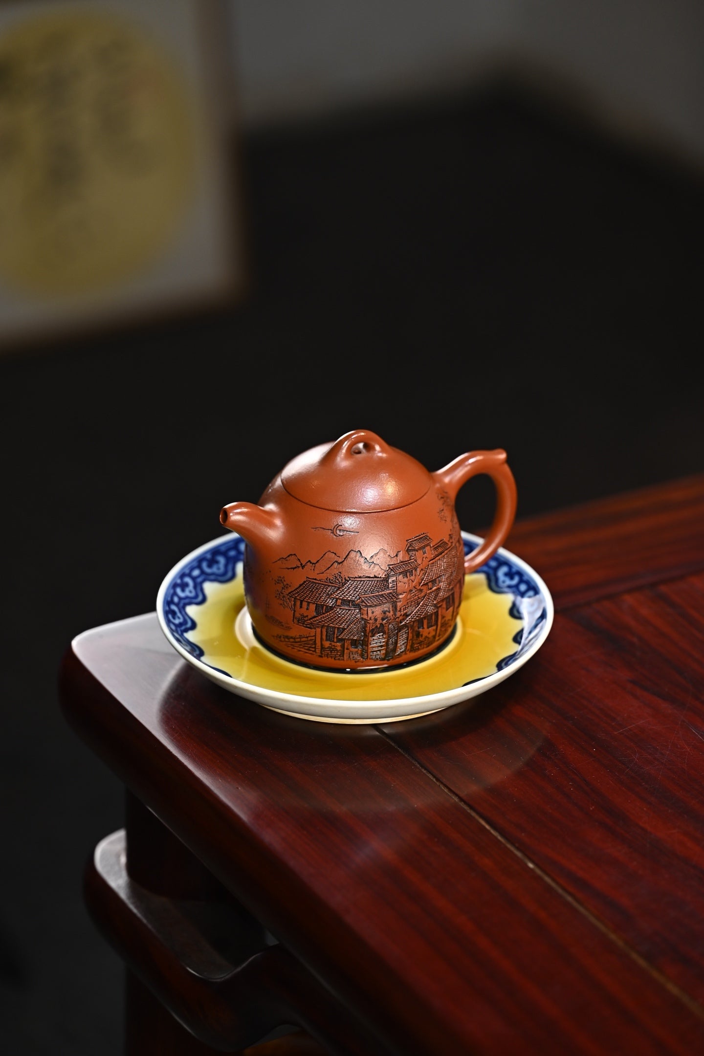 秦权·全手工 /高工高卫萍作品 /容量320cc/极品大红袍